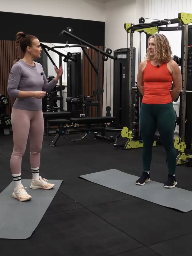 Pondělní cvičení se Sylvií a Kristýnou